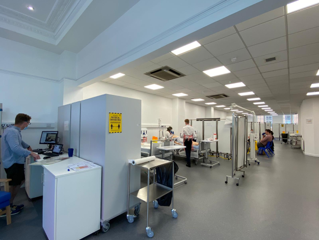 A course taking place in blythswood square